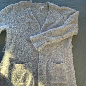 Fleece robe for women